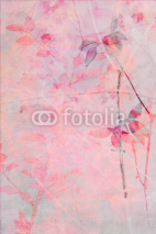 Beautiful, delicate, artistic background with leaves