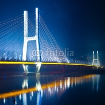 Fototapety bridge night