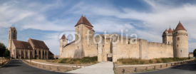 Château et église de Blandy-les-Tours. Ile-de-France. France