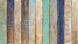 Obrazy i plakaty Colorful Wooden Plank