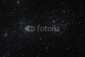 Naklejki Starfield with The Double Cluster