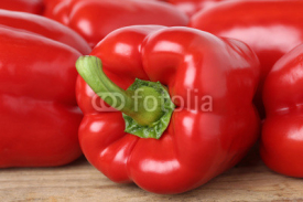 Naklejki Roter Paprika Gemüse