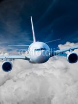 Fototapety Passenger Airliner in the sky