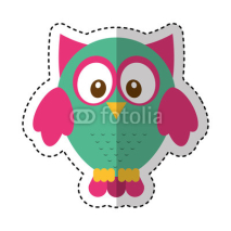 Fototapety owl bird isolated icon vector illustration design