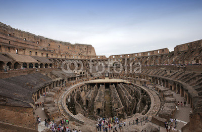 Colosseum amphitheatre, Rome, Italy