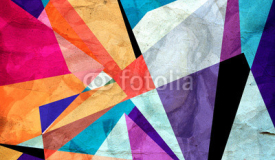 Abstract bright geometric background