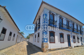 Fototapety View of streets of the Brazilian city Paraty