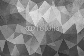 Naklejki Grunge black&white polygonal vintage old background.