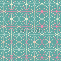 Naklejki Seamless background abstract pattern with repeating star graphic ornament on the light background. Vector eps illustration
