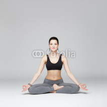 Naklejki the yoga woman