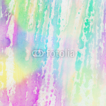 Naklejki Abstract light colorful watercolor background
