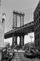 Obrazy i plakaty Manhattan Bridge sunset New York  USA