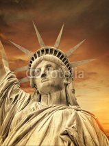 Naklejki The Liberty Statue, New York