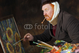 Obrazy i plakaty Vincent van Gogh portrait of dedication