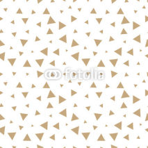 Naklejki minimal graphic geometric triangle seamless memphis pattern