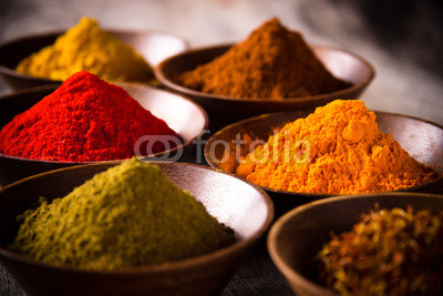 Assorted spices
