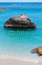 Naklejki Marina Piccola on Capri Island, Italy