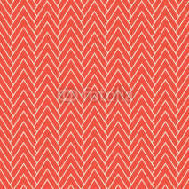 Naklejki red chevron pattern