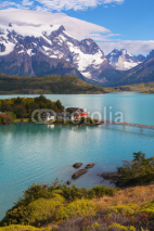 Naklejki The National Park Torres del Paine, Patagonia, Chile
