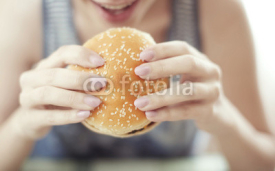Fototapety Hamburger