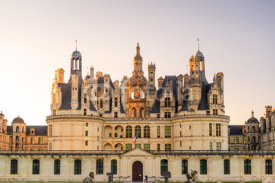 Naklejki The royal Chateau de Chambord, France