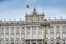 Naklejki The Royal Palace of Madrid, Spain.