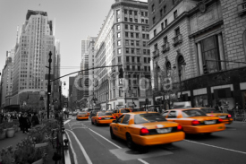 Fototapety Taxies in Manhattan