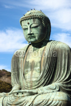 Naklejki great buddha (Daibutsu) sculpture