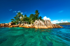 Naklejki Beautiful tropical island