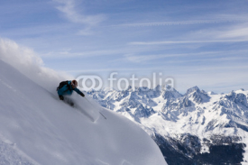 Fototapety ski freeride