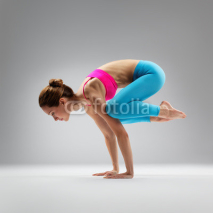 Naklejki the yoga woman