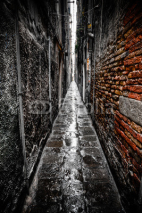 Fototapety schmale Gasse in Venedig