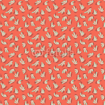 Seamless red abstract pattern