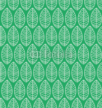 Naklejki seamless pattern with leaves