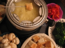 Fototapety fondue (chees)