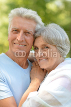 Fototapety Happy senior couple
