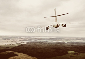 Obrazy i plakaty Retro aviation, vintage background