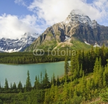 Fototapety bow lake, banff, alberta, national park