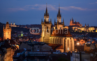 Evening in Prague