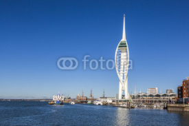 Naklejki Spinnaker Tower at Gunwharf Quay, Portsmouth,