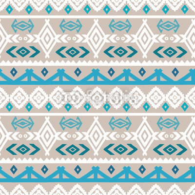 Tribal art boho ethnic seamless pattern 