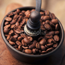 Naklejki Manual coffee grinder