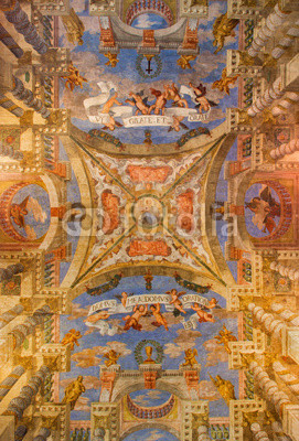 Venice - Ceiling fresco from church Chiesa di Sant Alvise