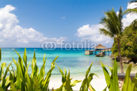 Fototapety Scenery of beautiful resort,Boracay