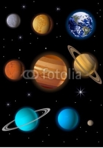 Naklejki solar system