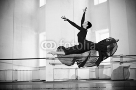 Fototapety jump training ballerina