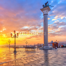 Naklejki Sunrise in Venice