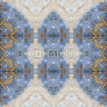 Fototapety Seamless ornament, garlic husks and watercolor