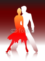 Obrazy i plakaty Couple dancing