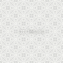 Obrazy i plakaty Floral traditional ornament, wedding seamless pattern, bacground design, vector illustration